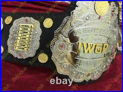 IWGP JR Heavyweight Wresting Championship replica Belt. Adult Size. 2mm plates