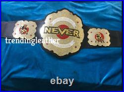 IWGP Never Open weight Championship Belt Brand 2MM Brass New Wrestling Title