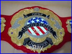 IWGP UNITED STATES Championship Belt Adult Size Belt 2MM Dual Plated replica