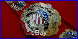 IWGP UNITED STATES Championship Belt Adult Size Belt THICK PLATES