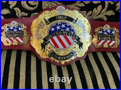 IWGP UNITED STATES WRESTLING Championship Title Belt Replica Adult Size 2mm