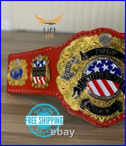 IWGP US World Heavyweight Championship Wrestling Replica Belt Dual Plated 2MM