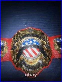 IWGP US World Heavyweight Championship Wrestling Replica Belt Metal & Leather IWGP US World Heavyweight Championship Wrestling Replica Belt Metal & Leather