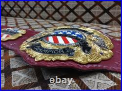IWGP US World Heavyweight Championship Wrestling Replica Title Belt Double