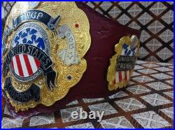 IWGP US World Heavyweight Championship Wrestling Replica Title Belt Double