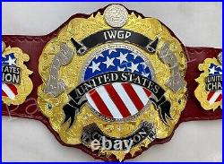IWGP United States Championship Wrestling Replica Title Belt Adult Size 2mm 4mm