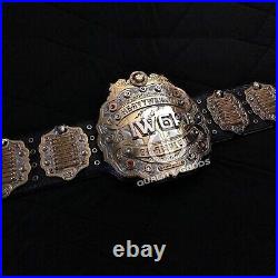 IWGP V4 Heavyweight Championship Belt 6MM ZINC 4 Layer Adult Size NJPW 5-6KG