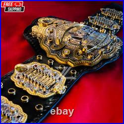 IWGP V4 World Heavyweight Wrestling Championship Belt CNC Dual Plated Adult Size IWGP V4 World Heavyweight Wrestling Championship Belt CNC Dual Plated Adult Size