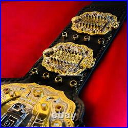 IWGP V4 World Heavyweight Wrestling Championship Belt CNC Dual Plated Adult Size IWGP V4 World Heavyweight Wrestling Championship Belt CNC Dual Plated Adult Size