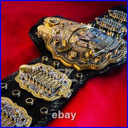 IWGP V4 World Heavyweight Wrestling Championship Belt CNC Dual Plated Adult Size IWGP V4 World Heavyweight Wrestling Championship Belt CNC Dual Plated Adult Size