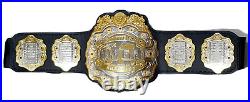 IWGP V4 World Heavyweight Wrestling Championship Tittle Belt 2MM Brass New