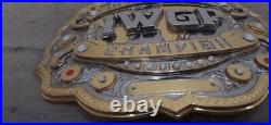 IWGP World Heavyweight Wrestling Championship Title Belt 4MM Zinc Metal Plates