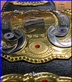 IWGP World Heavyweight Wrestling Championship V2 Replica Tittle Belt 2MM Brass
