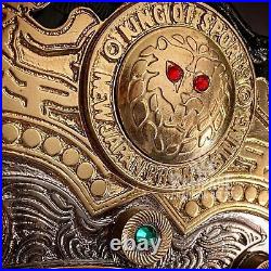 IWGP World Heavyweight Wrestling Championship V4 Replica Belt 4MM Brass 3 Layers