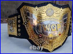 IWGP World Heavyweight Wrestling Championship V5 Replica Tittle Belt 2MM Brass