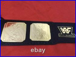 Intercontinental Black Heavyweight Championship Wrestling Leather Belt Black 2MM