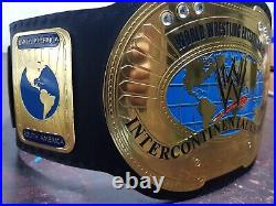 Intercontinental Championship Old Wrestling ReplicaTitle Belt Adult Size NEW 2MM