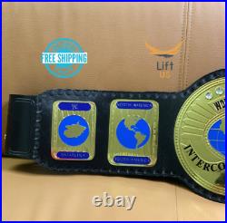 Intercontinental Championship Old Wrestling Replica Title Belt Adult Size New