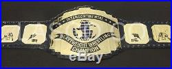 Intercontinental Classic Wrestling Championship Title Leather belt brass metal