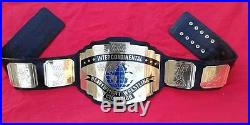 Intercontinental Classic Wwf Championship Replica Belt, 4mm Thick Brass Plates