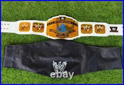 Intercontinental Heavy Weight Championship Replica Tittle Belt White Strap 2MM