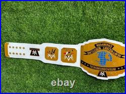 Intercontinental Heavy Weight Championship Replica Tittle Belt White Strap 2MM