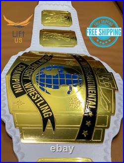 Intercontinental Heavy Weight Championship Replica Tittle Belt White Strap 2MM