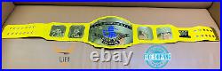 Intercontinental Heavy Weight Championship Replica Tittle Belt Yellow Strap 2MM