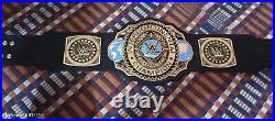 Intercontinental Heavyweight Championship Replica Title Brass 2MM Leather Belt