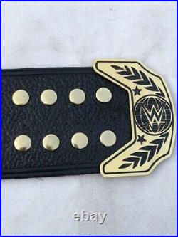 Intercontinental Heavyweight Championship Replica Title Brass 2MM Leather Belt
