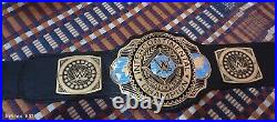 Intercontinental Heavyweight Championship Replica Title Brass 2MM Leather Belt