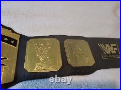 Intercontinental Heavyweight Championship Wrestling Leather Belt Black 2MM Adult