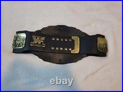 Intercontinental Heavyweight Championship Wrestling Leather Belt Black 2MM Adult