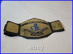 Intercontinental Heavyweight Championship Wrestling Leather Belt Black 2MM Adult