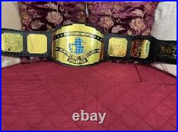 Intercontinental Heavyweight Championship Wrestling Replica Belt Black 2MM