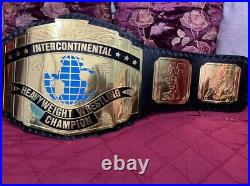 Intercontinental Heavyweight Championship Wrestling Replica Belt Black 2MM