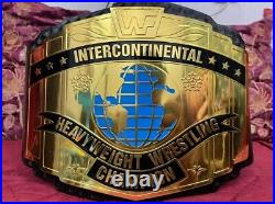 Intercontinental Heavyweight Championship Wrestling Replica Belt Black 2MM METAL