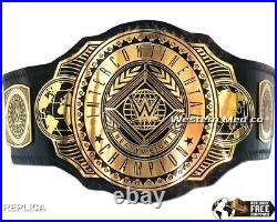 Intercontinental Heavyweight Championship Wrestling Replica Belt Black 4mm Brass