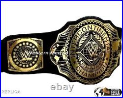 Intercontinental Heavyweight Championship Wrestling Replica Belt Black 4mm Brass