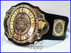 Intercontinental Heavyweight Championship Wrestling Replica Belt Black 4mm Brass