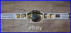 Intercontinental Heavyweight Championship Wrestling Replica Belt White 2MM ADULT