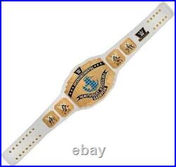 Intercontinental Heavyweight Championship Wrestling Replica Belt White 2MM ADULT