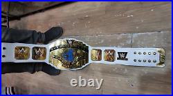 Intercontinental Heavyweight Championship Wrestling Replica Belt White 2MM ADULT