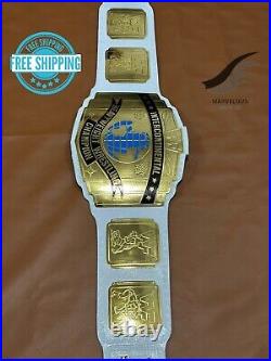 Intercontinental Heavyweight Championship Wrestling Replica Belt White 4MM Brass