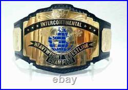 Intercontinental Heavyweight Championship Wrestling Replica Title Belt 2mm Brass