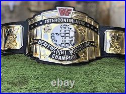 Intercontinental Heavyweight Wrestling Championship Leather Belt 2mm Brass