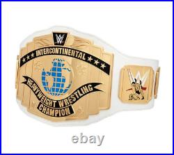 Intercontinental Heavyweight Wrestling Championship Replica Title Belt 2MM White