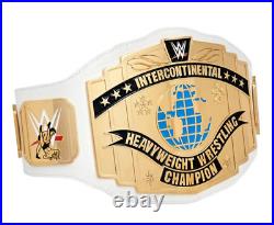 Intercontinental Heavyweight Wrestling Championship Replica Title Belt 2MM White