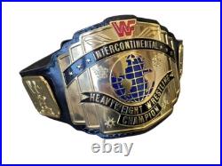 Intercontinental Heavyweight Wrestling Championship Title Belt Red Logo Adult