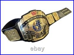 Intercontinental Heavyweight Wrestling Championship Title Belt Red Logo Adult